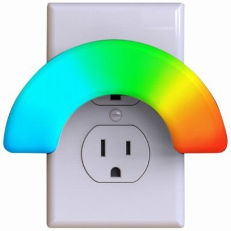 GLOBE ELECTRIC LED Rainbow Night Light 89658